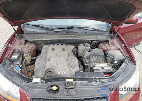 2008 Hyundai Santa Fe Gls z USA, uszkodzony, nr VIN 5NMSG73D08H162654